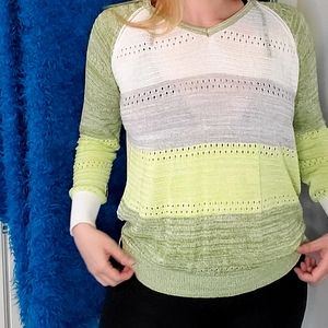 🍭 3 x $25* Light-weight Green athleisure Sweater